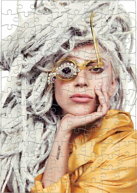 Пазл Леди Гага, Lady Gaga №4, А3