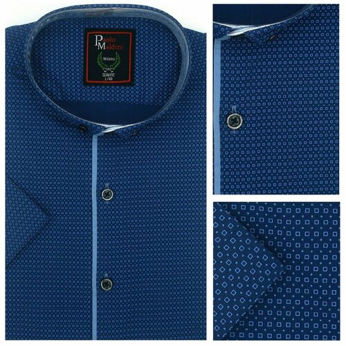 Рубашка Paolo Maldini, размер S, синий