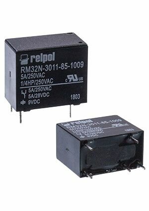 RM32N-3011-85-1009, 2615028 , Реле 9VDC 1 Form C 250VAC/5А