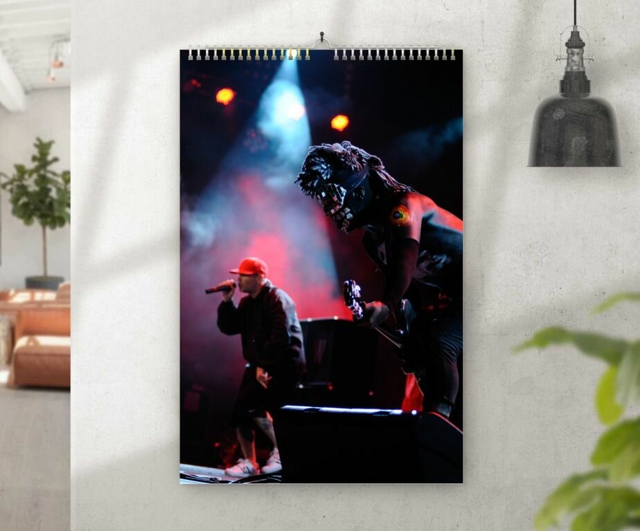 Календарь перекидной Limp Bizkit, Лимп Бизкит №5, А4