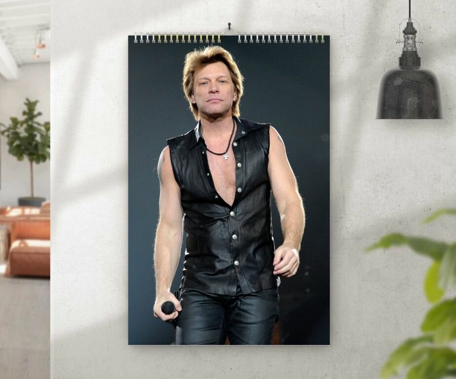 Календарь перекидной Bon Jovi, Бон Джови №23, А4