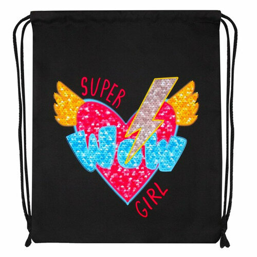 Сумка для обуви кокос Wow Girl, 41*49 см 214585