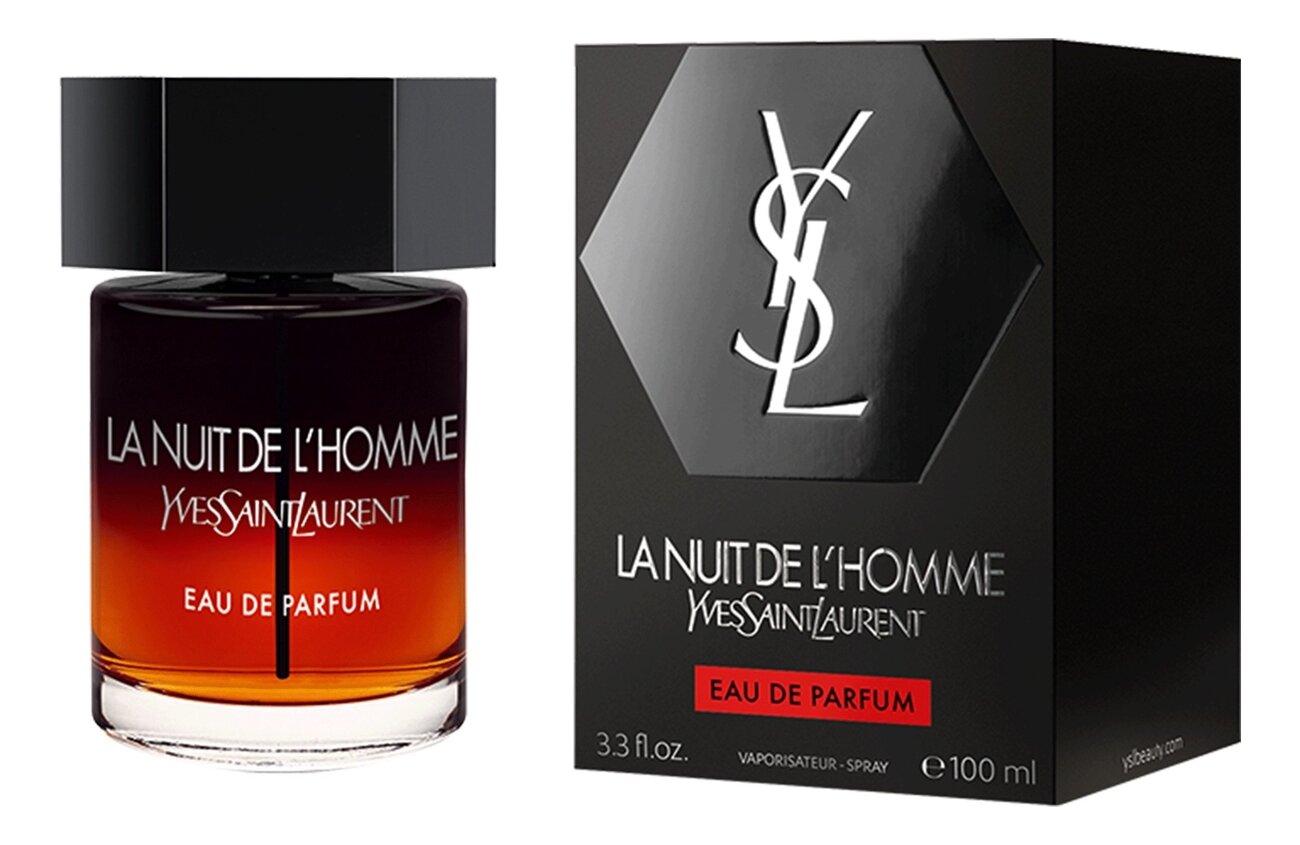 Yves Saint Laurent Парфюмерная вода La Nuit De L`Homme Eau de Parfum 100 мл.