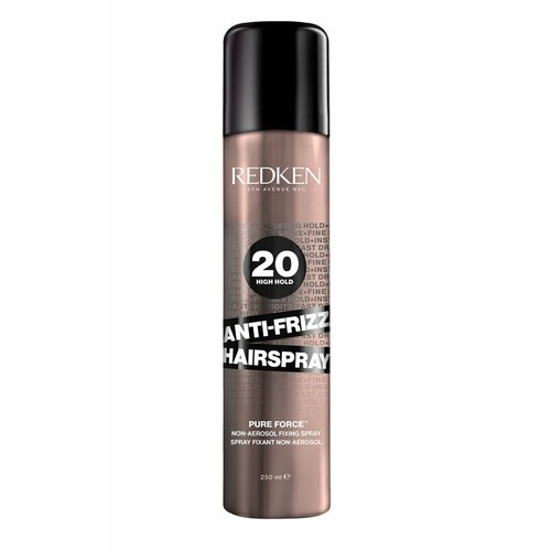 Лак для волос сильной фиксации Redken Styling Anti-Frizz Hair Spray 250 мл моделирующий лак сильной фиксации для укладки волос lisap milano fashion styling spray 250 мл