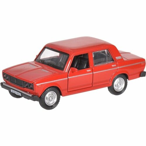 Машина металлическая Kings Toy 82106D-12 Лада 2106 свет и звук красный 1:32 машина металлическая kings toy 82106d 12 лада 2106 свет и звук красный 1 32