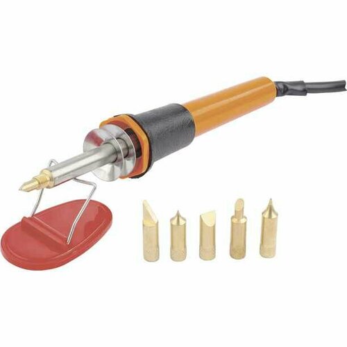 Паяльник-выжигатель Sparta 30 Вт 5 насадок подставка 206700₽