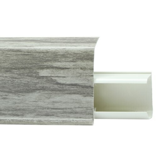 фото Плинтус пластиковый Winart Quadro 55 мм Марианский 528