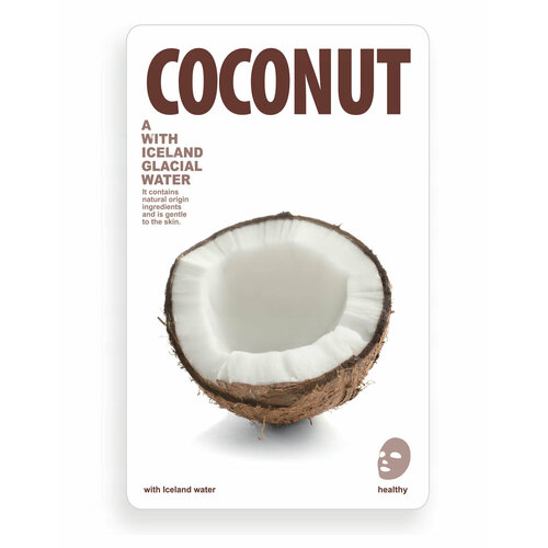 Маска для лица The Iceland Coconut укрепляющая с экстрактом кокоса, 20 мл