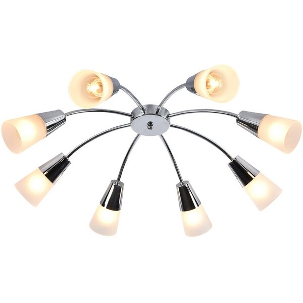 фото Потолочная люстра Escada Aquilegia 1100/8P Chrome Е14*40W