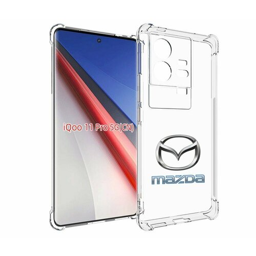 Чехол MyPads mazda-мазда-4 мужской для Vivo iQOO 11 Pro задняя-панель-накладка-бампер