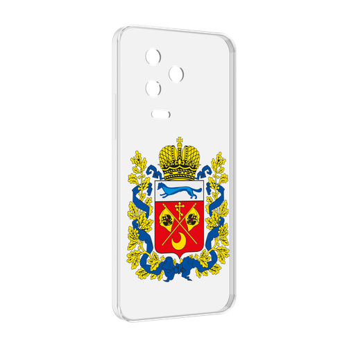 Чехол MyPads герб-оренбургская-область для Infinix Note 12 Pro 4G X676B задняя-панель-накладка-бампер