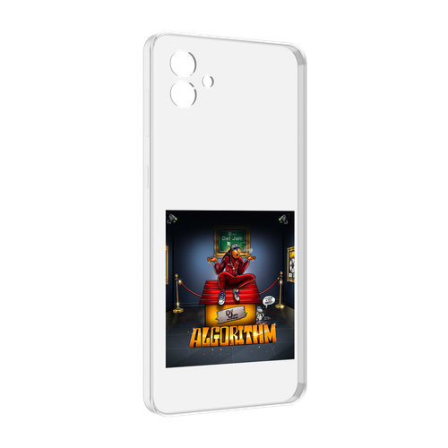 Чехол MyPads Snoop Dogg ALGORITHM для Samsung Galaxy M04 задняя-панель-накладка-бампер