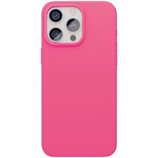 фото Чехол VLP для Apple iPhone 15 ProMax, Aster Case with MagSafe, неоновый розовый