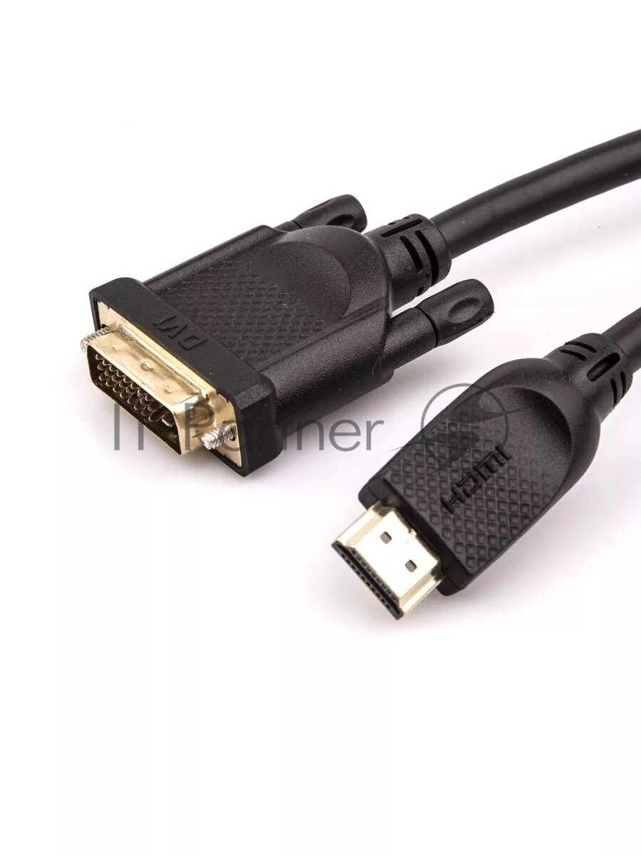 Кабель HDMI-DVI 1.8M CG484GD-1.8M VCOM VCOM Telecom - фото №14