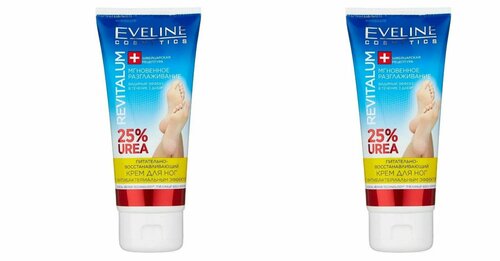 Eveline Cosmetics крем для ног питательно восстанавливающий,75 мл,2 шт