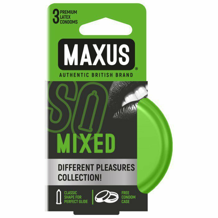 Микс презервативов MAXUS AIR Mixed №3, 3 шт.