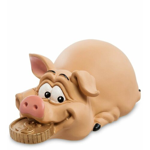 Копилка Свинка Приношу удачу A2116221 The Comical World of Warren Stratford, Полистоун