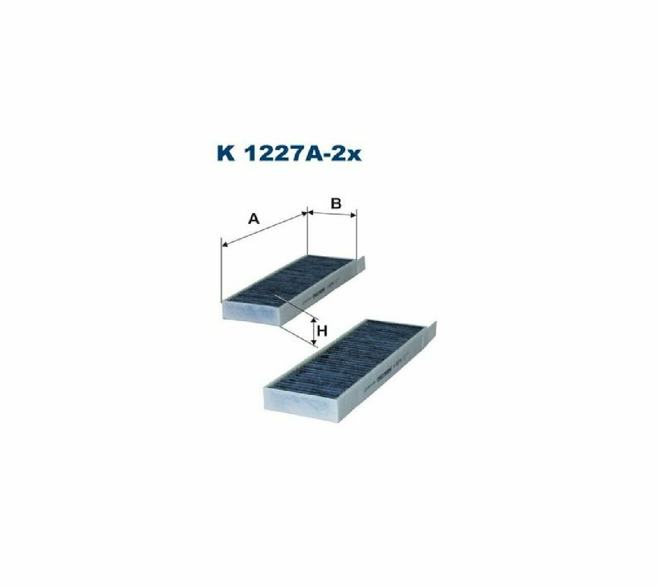 Фильтр салонный для автомобилей FILTRON K1227A2X (запчасти и расходники)