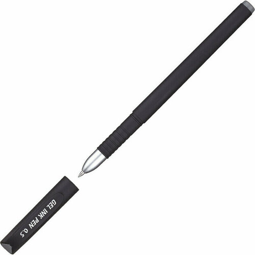 Ручка Ручка гелевая Attache Velvet черный стерж, 0,5мм 4 шт гелевая ручка черного цвета