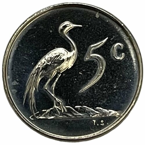 Южная Африка (ЮАР) 5 центов 1965 г. (South Africa) (Proof) южная африка юар 5 центов 1965 г suid afrika 2