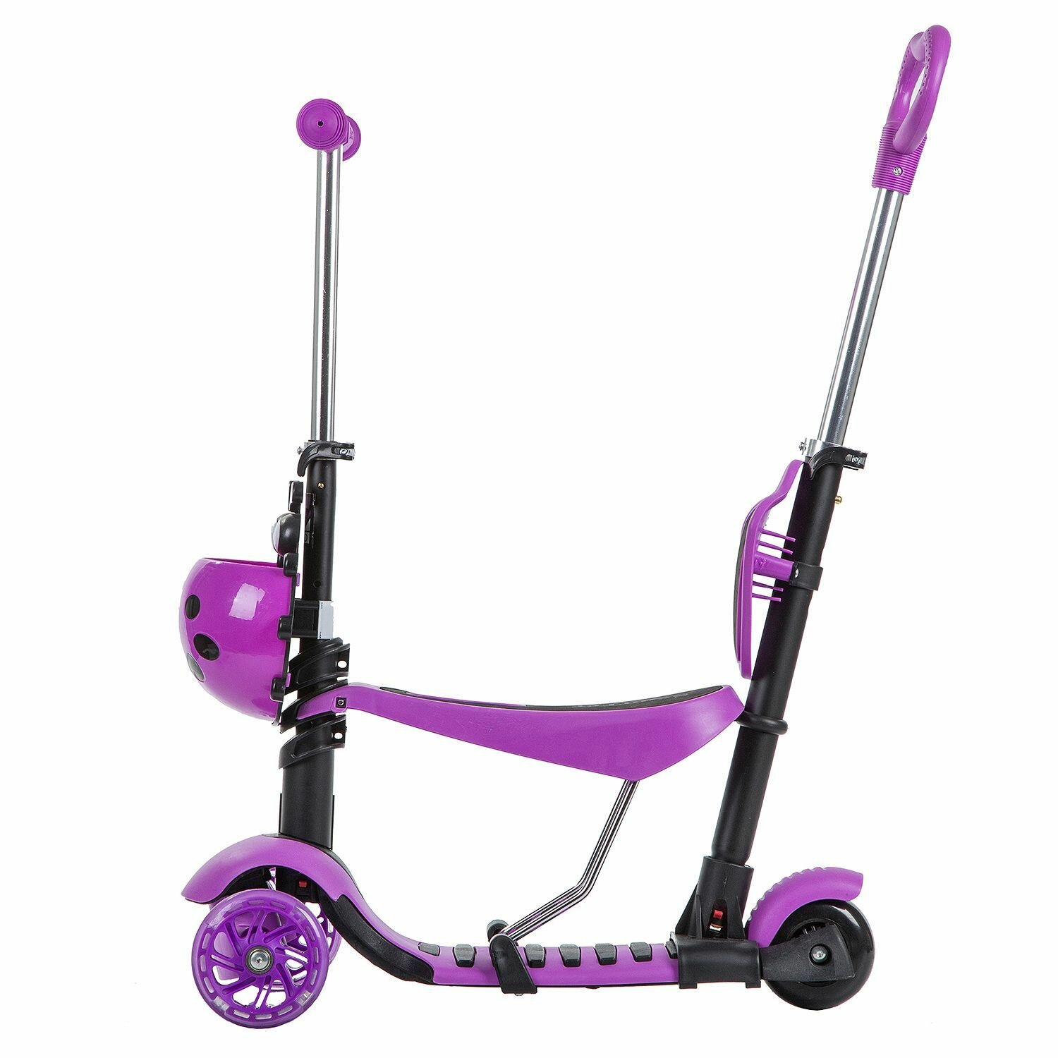 Самокат Novatrack Disco-kids Saddle PRO для детей 222287 - фото №19