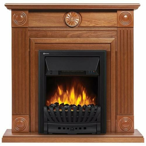 Камин Electrolux Firelight Frame Classic дуб с очагом EFP/P 1020LS