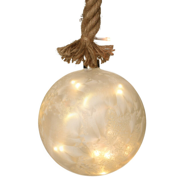 фото Koopman Подвесной светильник на канате Suren 95*20 см, 29 теплых белых LED ламп, таймер, на батарейках ABR522130