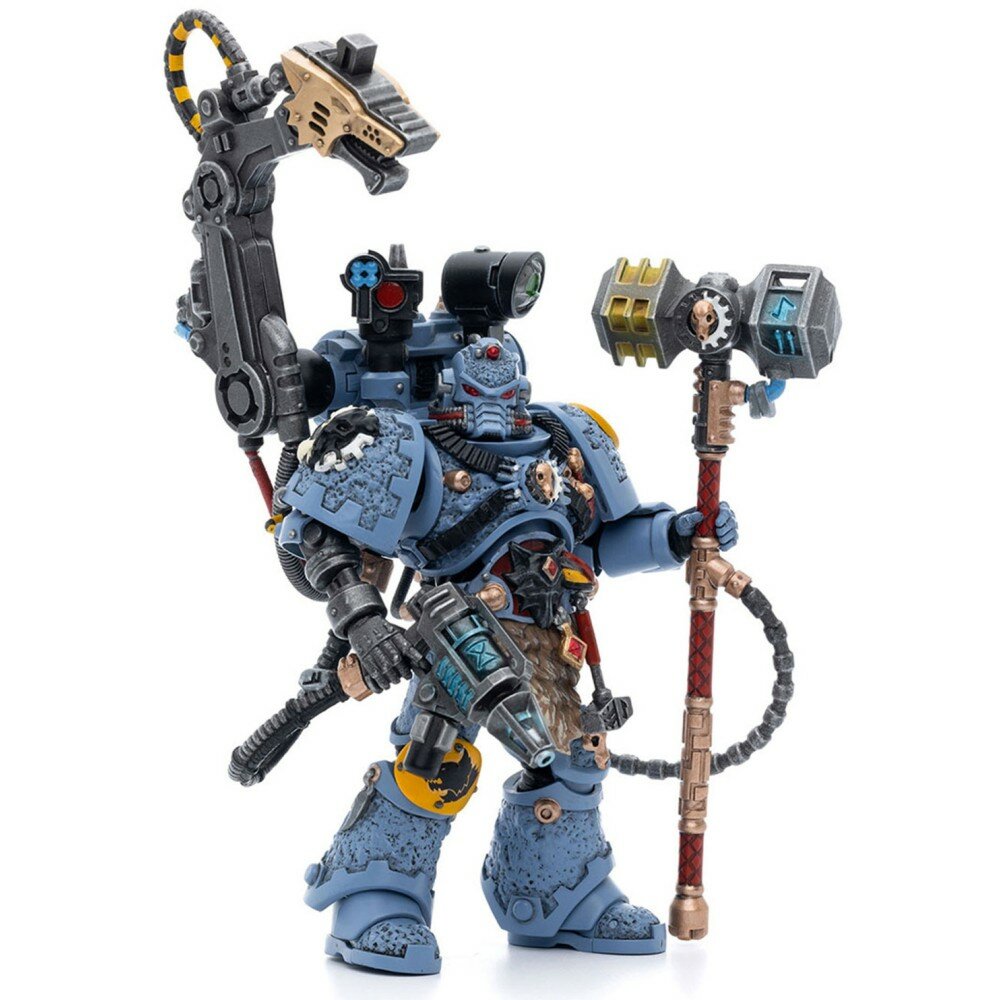 Фигурка JoyToy Warhammer 40,000 - Action Figure - Space Wolves: Iron Priest: Jorin Fellhammer JT5208