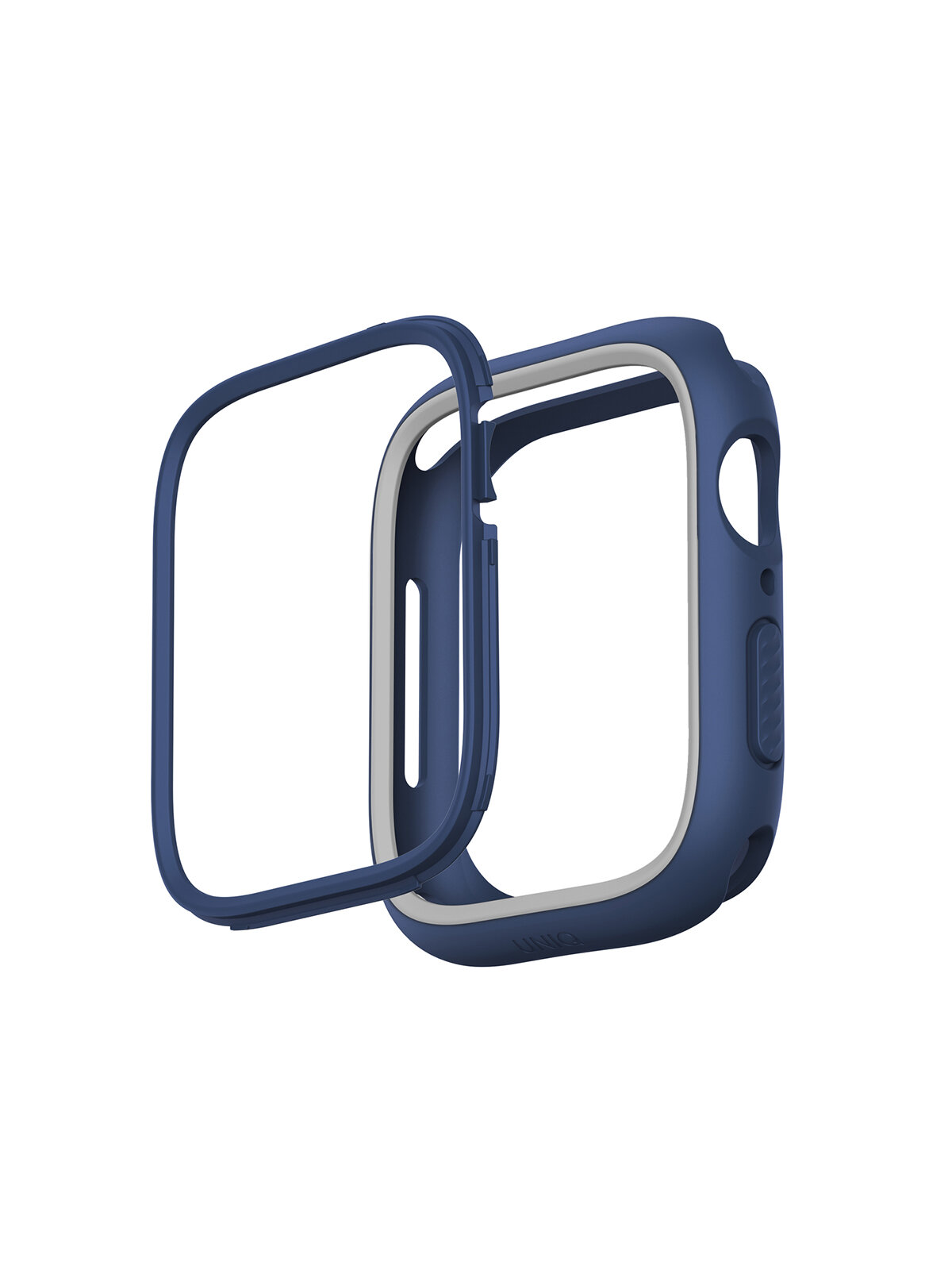 Uniq для Apple Watch 45/44 mm чехол Moduo interchangable case Blue/Grey
