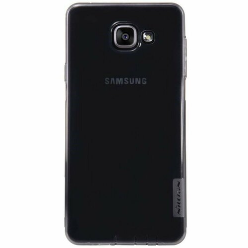 Накладка силиконовая Nillkin Nature TPU Case для Samsung Galaxy A7 (2016) A710 прозрачно-черная