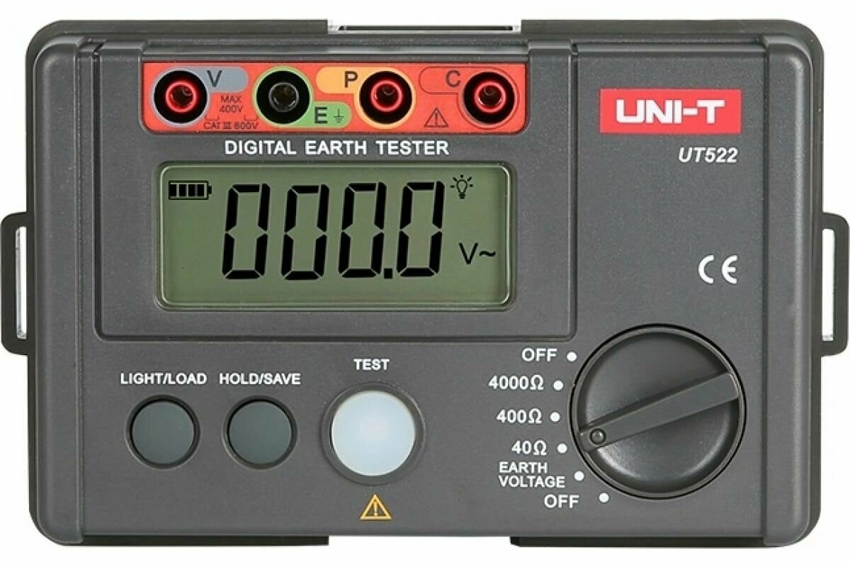 Измеритель сопротивления заземления UNI-T UT522