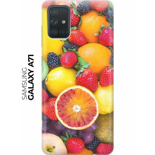 RE: PA Накладка Transparent для Samsung Galaxy A71 с принтом Сочные фрукты re pa накладка transparent для samsung galaxy a02s с принтом сочные фрукты