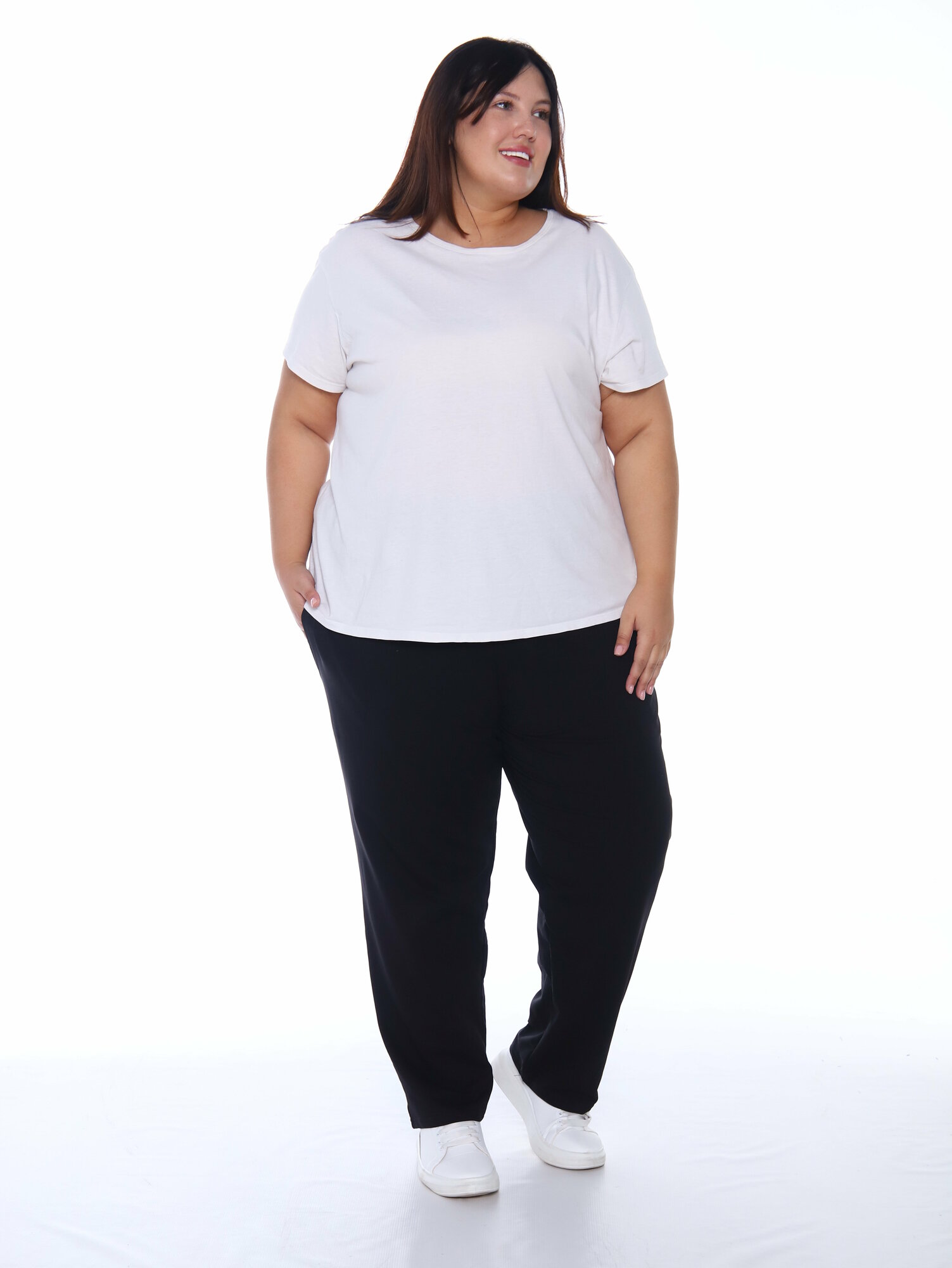 Брюки НОВЫЙ ПРИКИД, размер 72, черный — фото 1