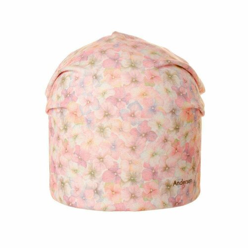 фото Шапка бини андерсен, размер 48-50, белый