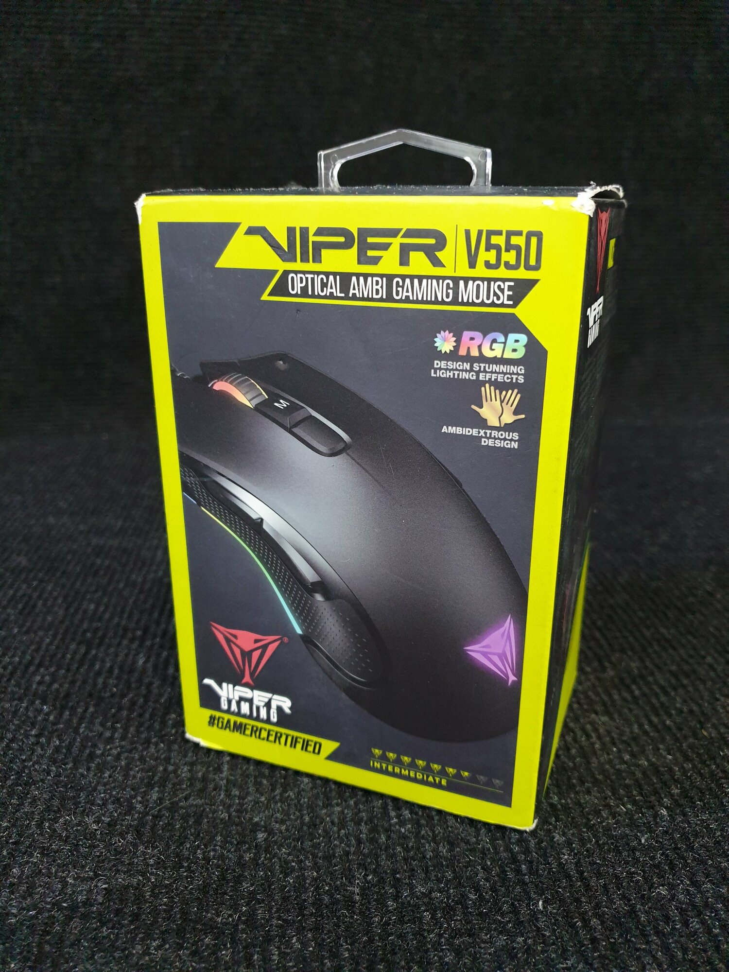 Игровая мышь Patriot Memory Viper V550, черный