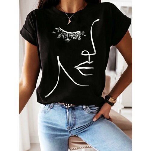 Футболка Romax Tex, размер 50, черный