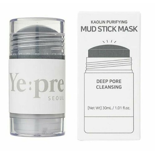 Yepre Глиняная маска-стик для глубокого очищения пор Kaolin Purifying Mud Stick Mask