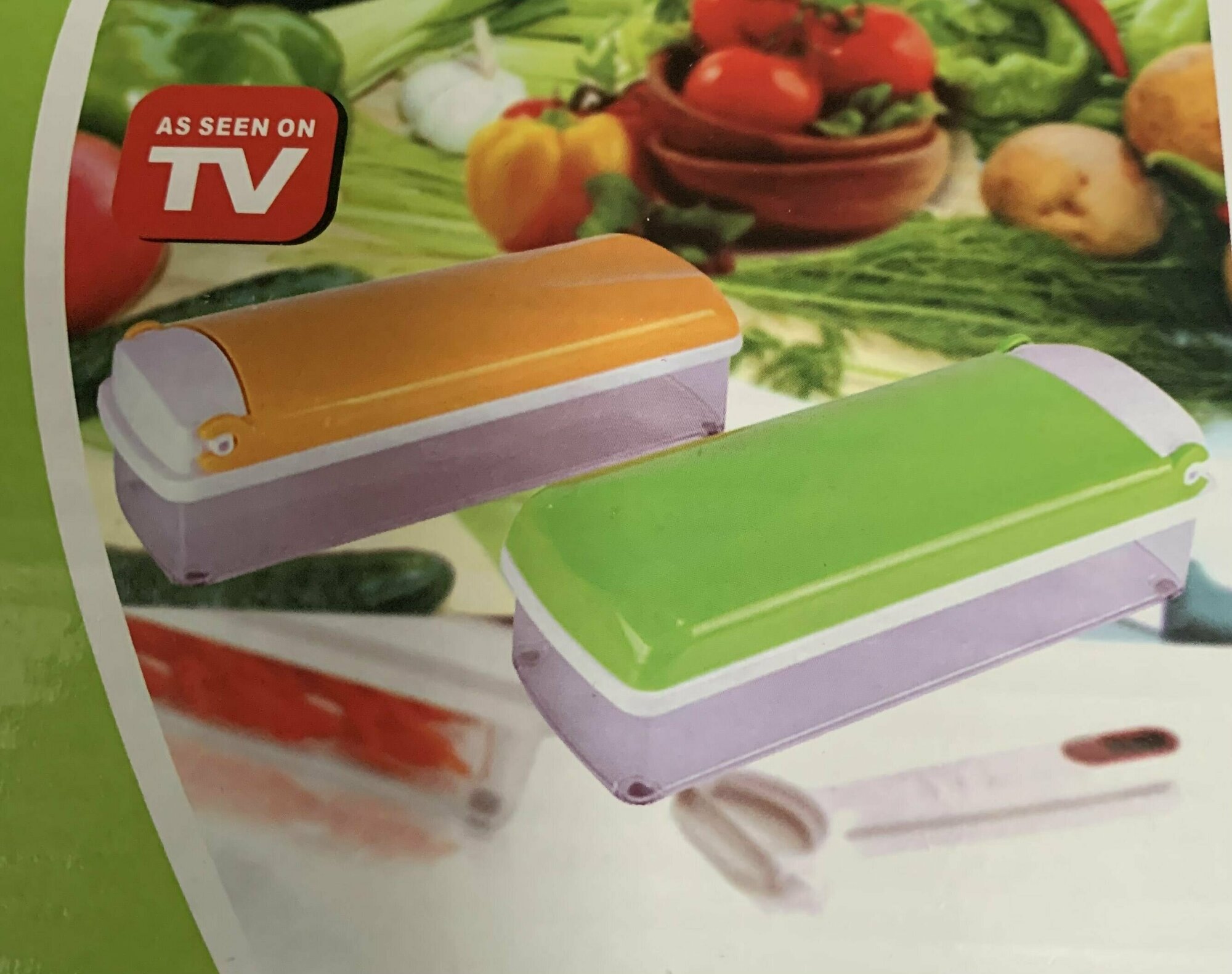 Терка для овощей с контейнером и крышкой — фото 1