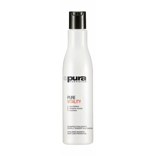 Укрепляющий шампунь для волос склонных к выпадению Pura Kosmetica Vitality Shampoo