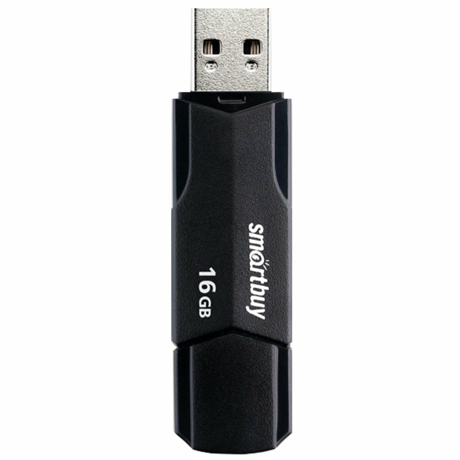 Флеш-диск SmartBuy 16 GB, Clue USB 2.0, черный, SB16GBCLU-K