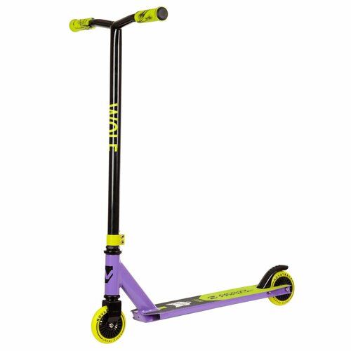 фото Самокат детский novatrack wolf 60, pu колеса с пластиковым ободом 84a, abec-7 (100p. wolf. bvl22)