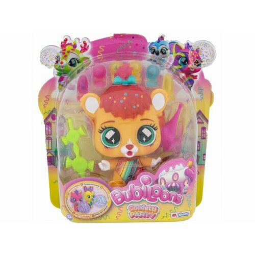 Игрушка-зверушка Bubiloons Confetti W1 Майя с аксессуарами
