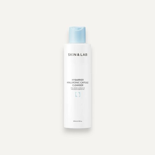 SKIN&LAB Hybarrier Hyaluronic Capsule Cleanser Увлажняющий капсульный гель для умывания с комплексом из 10 гиалуроновых кислот 200мл