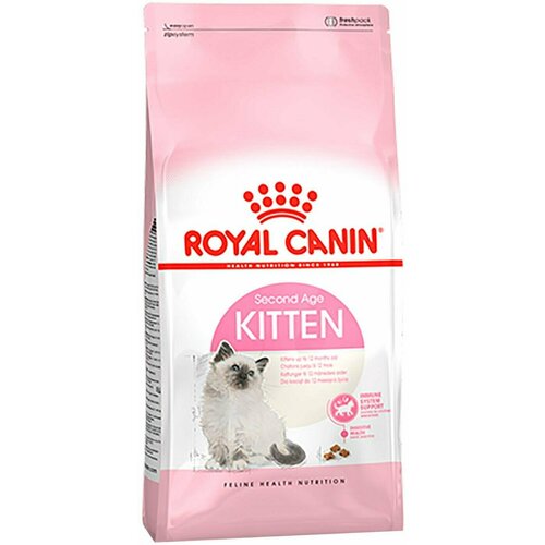 Royal Canin / Сухой корм для котят Royal Canin Second Age Kitten 4кг 1 шт