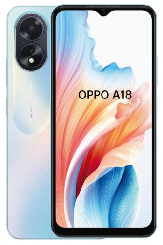 Смартфон Oppo A18 4/128 Голубой