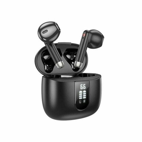 Наушники Hoco EW36 TWS беспроводные вкладыши BT53 30400 мАч микрофон черные 227200₽