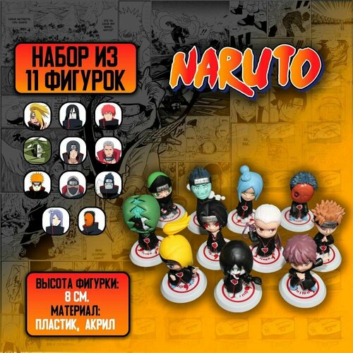 Детализированные коллекционные фигурки из Наруто/Naruto - Наруто Набор новые коллекционные открытки kayou наруто коллекция солдат наруто бронзирующая коллекция награждения bp карта детские подарки игрушки