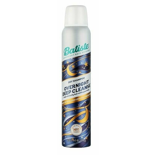 Batiste Overnight Deep Cleanse Dry Shampoo - Сухой шампунь 200 мл сухой шампунь для волос dry shampoo overnight deep cleanse 200мл