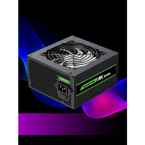 блок питания zircon aa 800 atx 800w black Блок питания ZIRCON AK-800, 800 Вт 80+ APFC