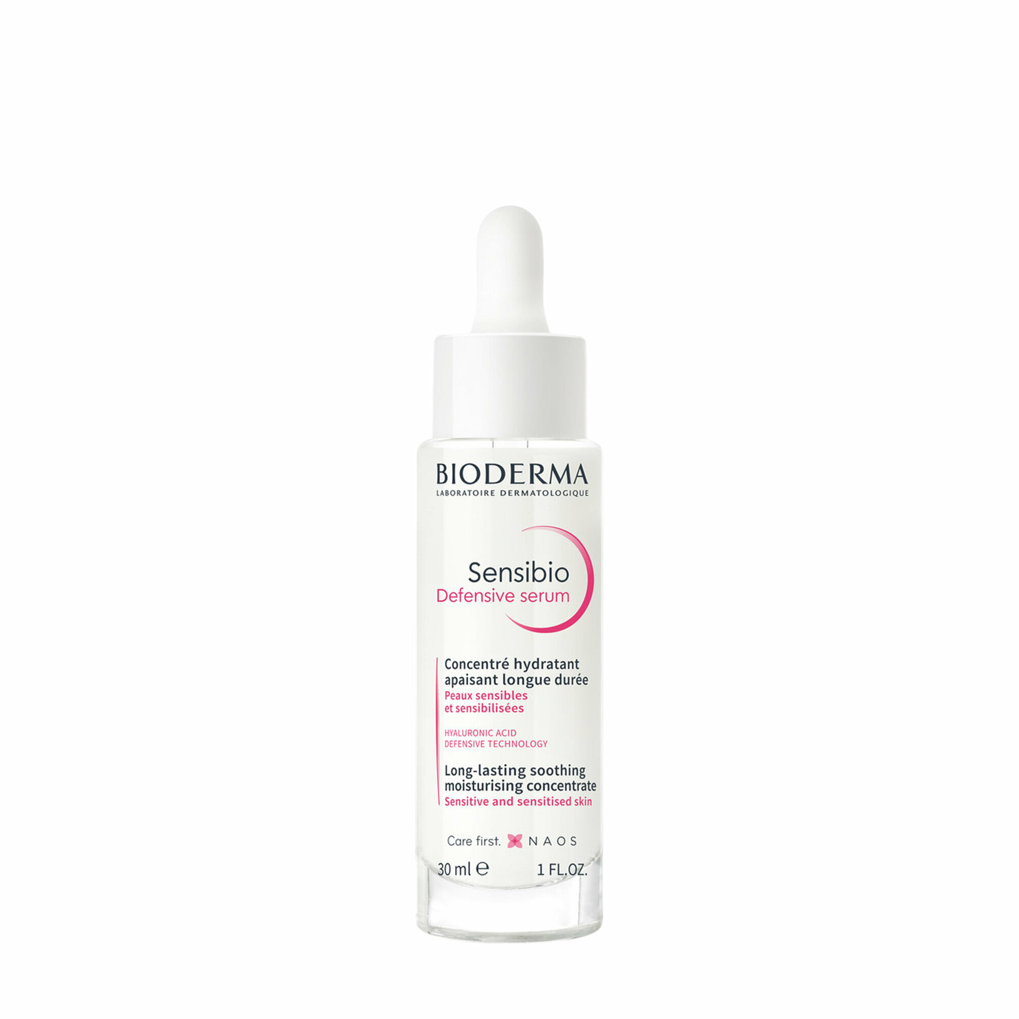 BIODERMA Успокаивающая защитная сыворотка для чувствительной кожи лица Sensibio Defensive Serum 30 мл